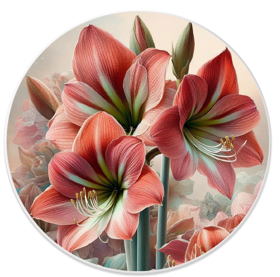 Amarillis Piatto da parete decorativo