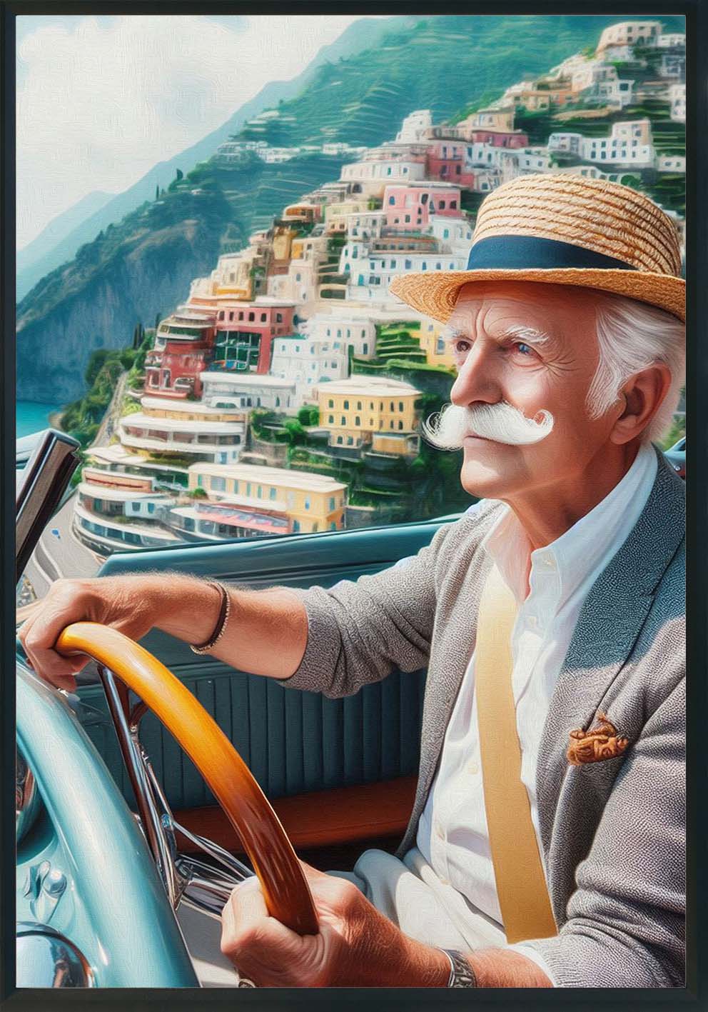 A spasso Quadro e poster d'autore CodD101