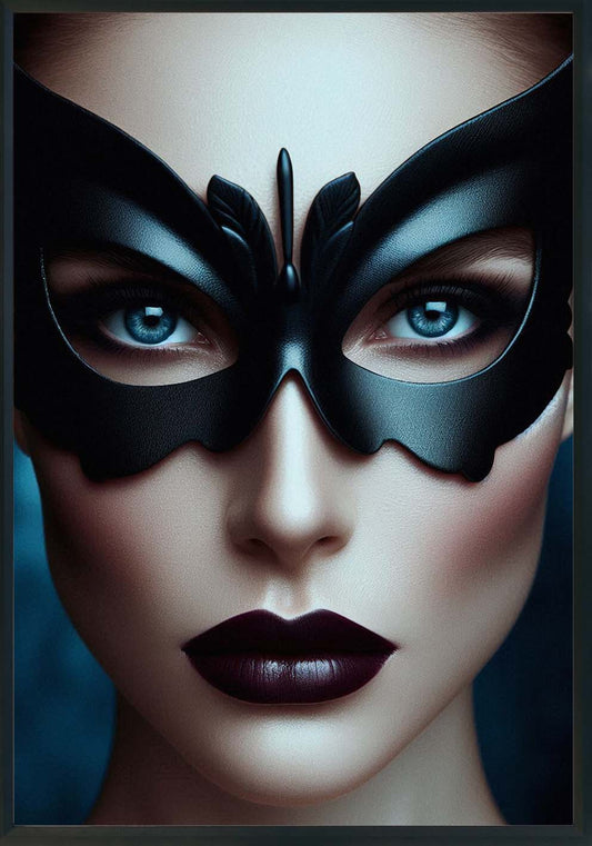 Donna con maschera Quadro e poster d'autore Cod 192