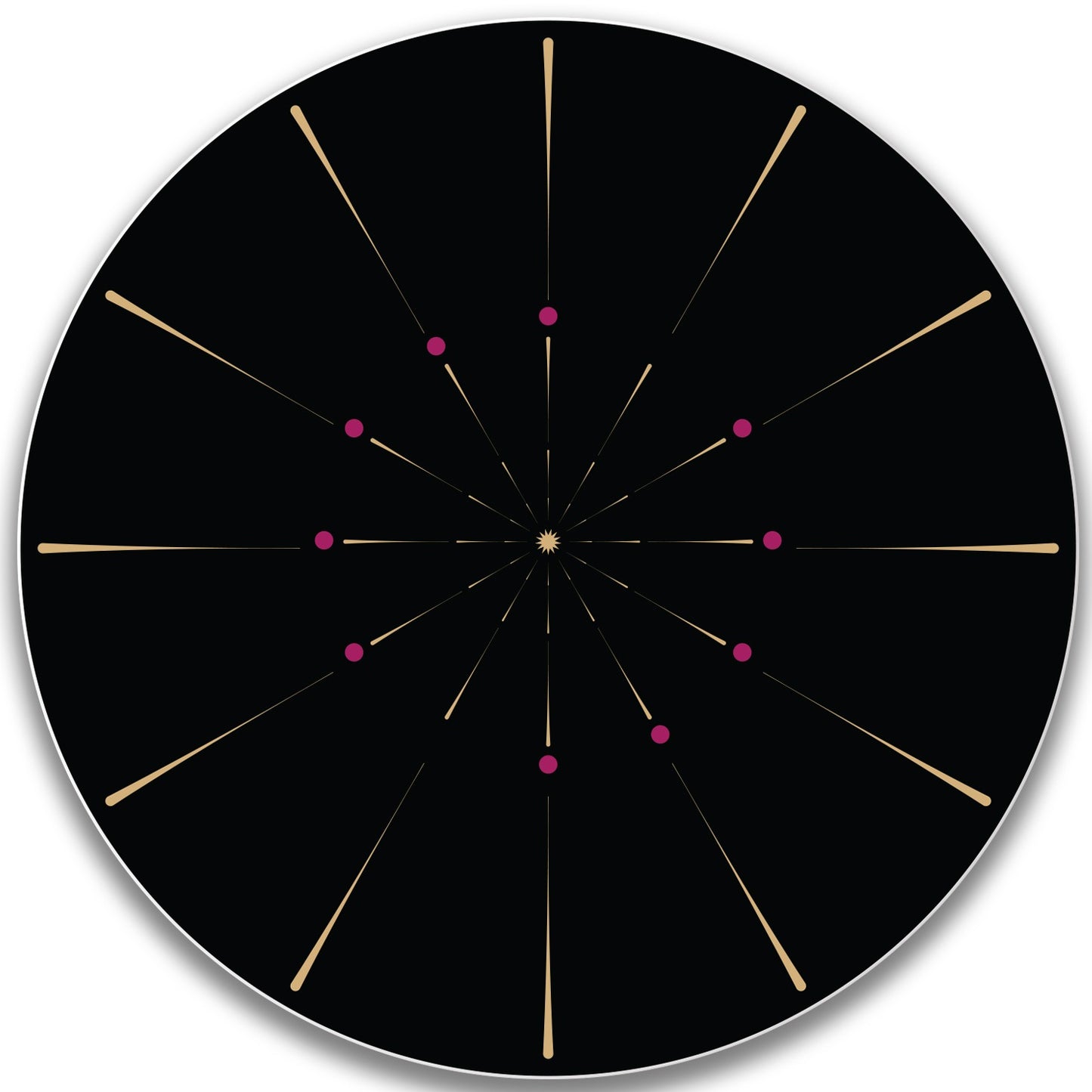 Fuochi d'artificio Piatto decorativo da parete