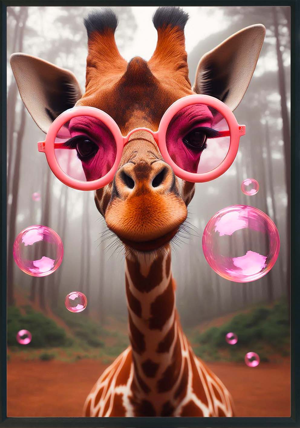 Giraffa Quadro e poster d'autore CodD77