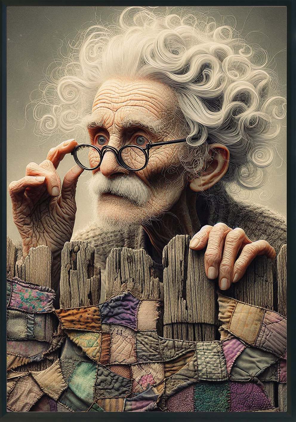 Il saggio Quadro e poster d'autore CodD171