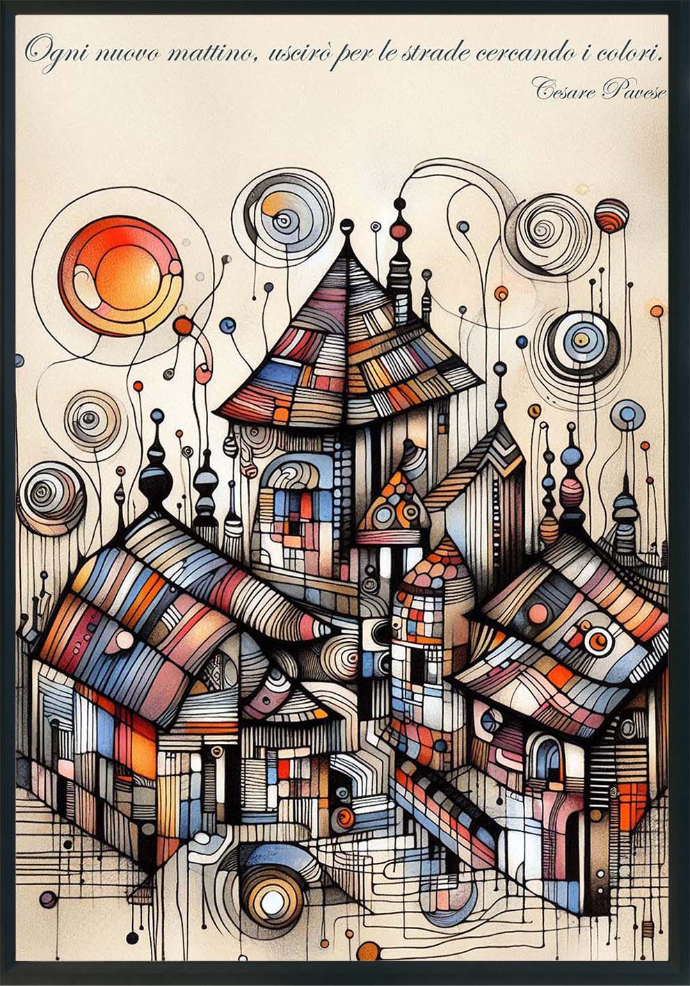 La città poster d'autore CodD51