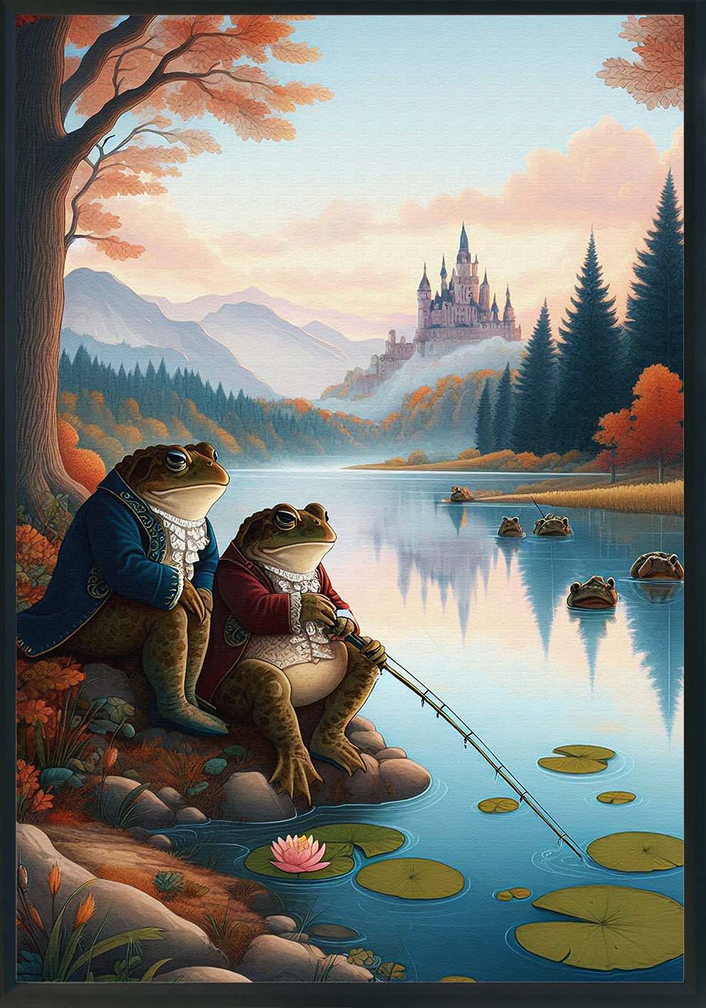 Rinascita Quadro e poster d'autore CodD84