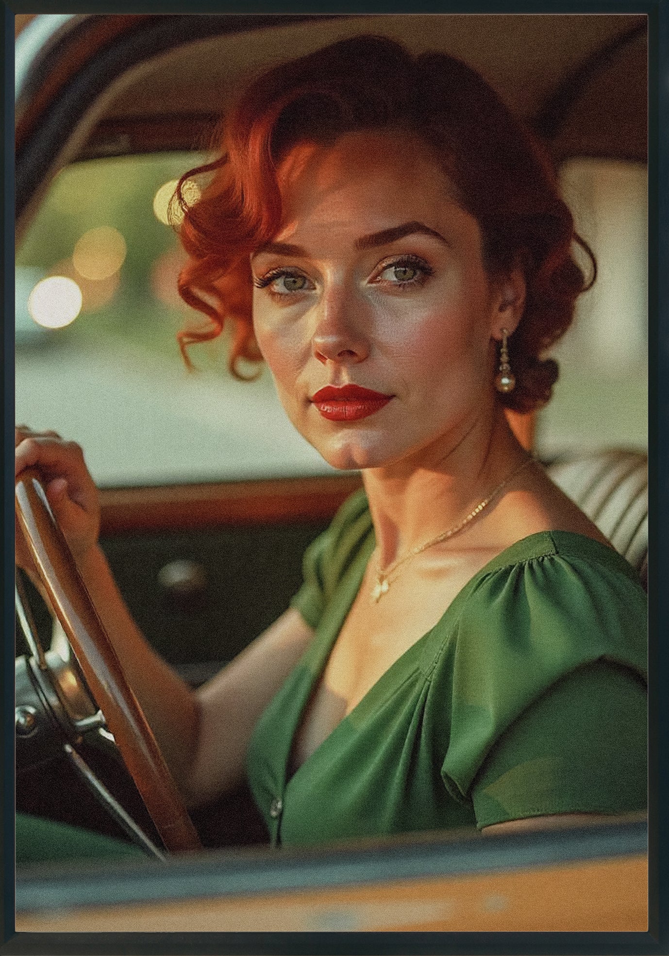 La voyeuse poster d'autore CodG16