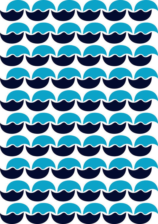 Mare modulato Quadro e poster d'autore Cod