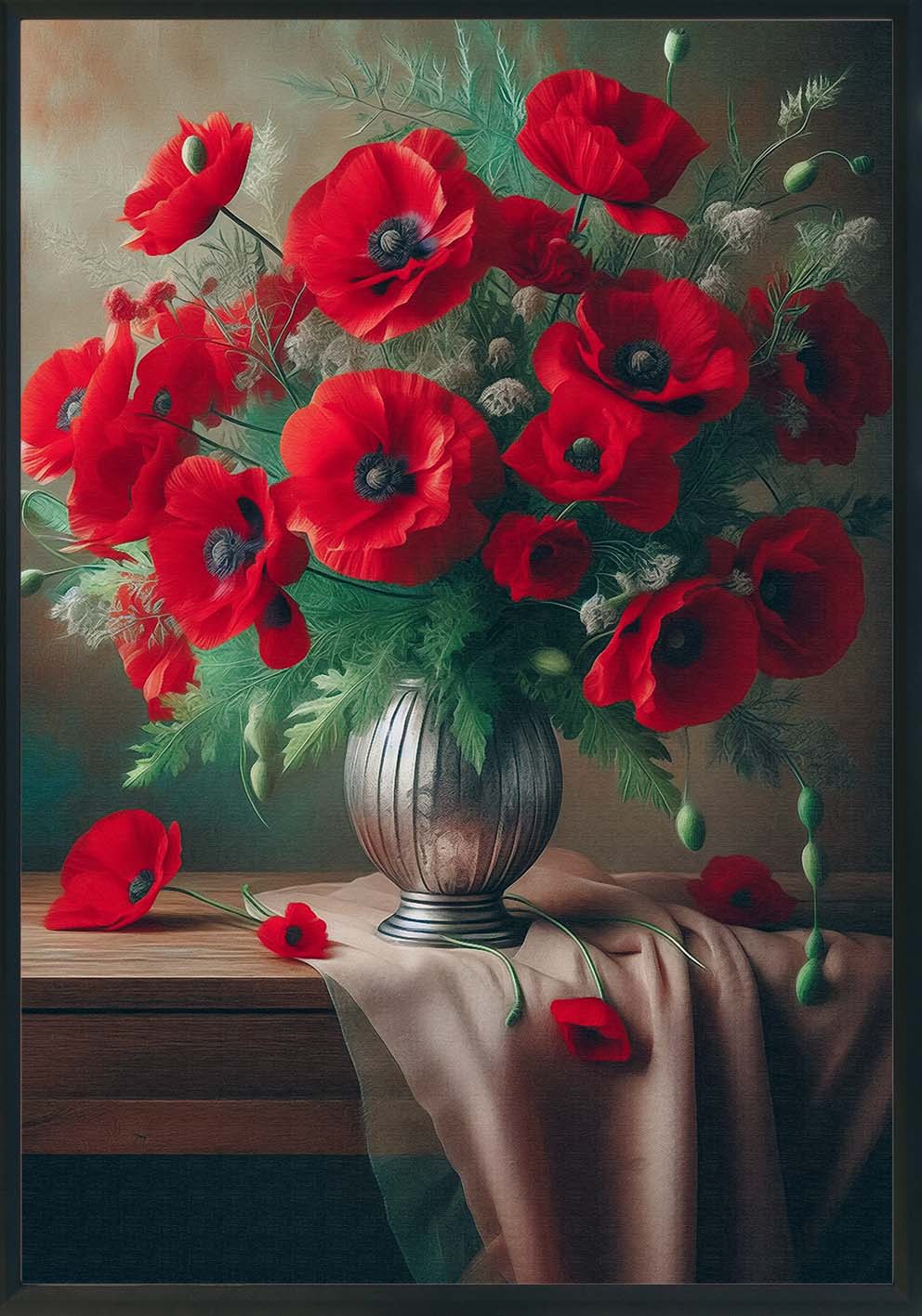 Papaveri Quadro e poster d'autore CodD96