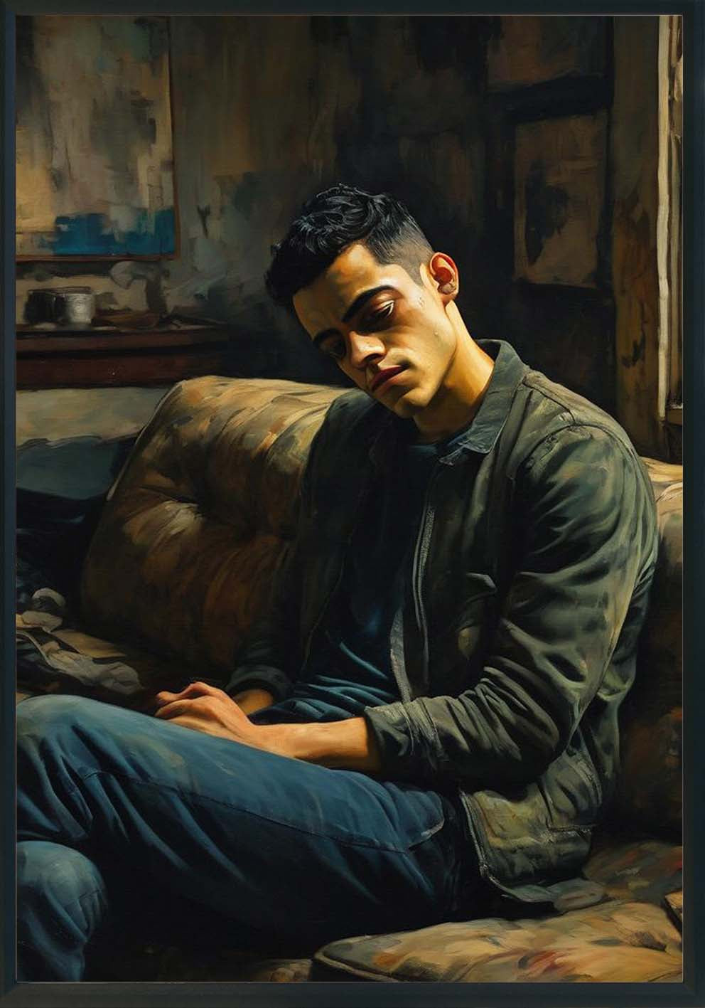 Riflessioni quadro e poster d'autore CodD62