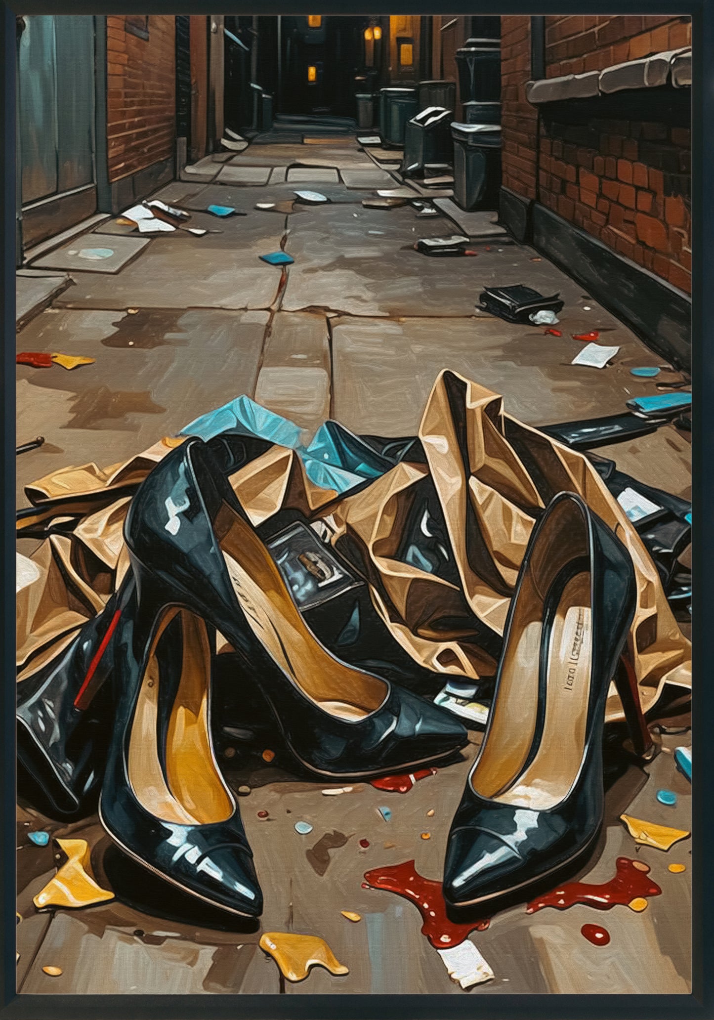 Scarpe poster d'autore CodD20