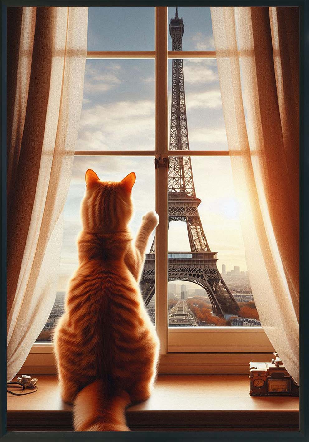 Sogno parigino Quadro e poster d'autore CodD167