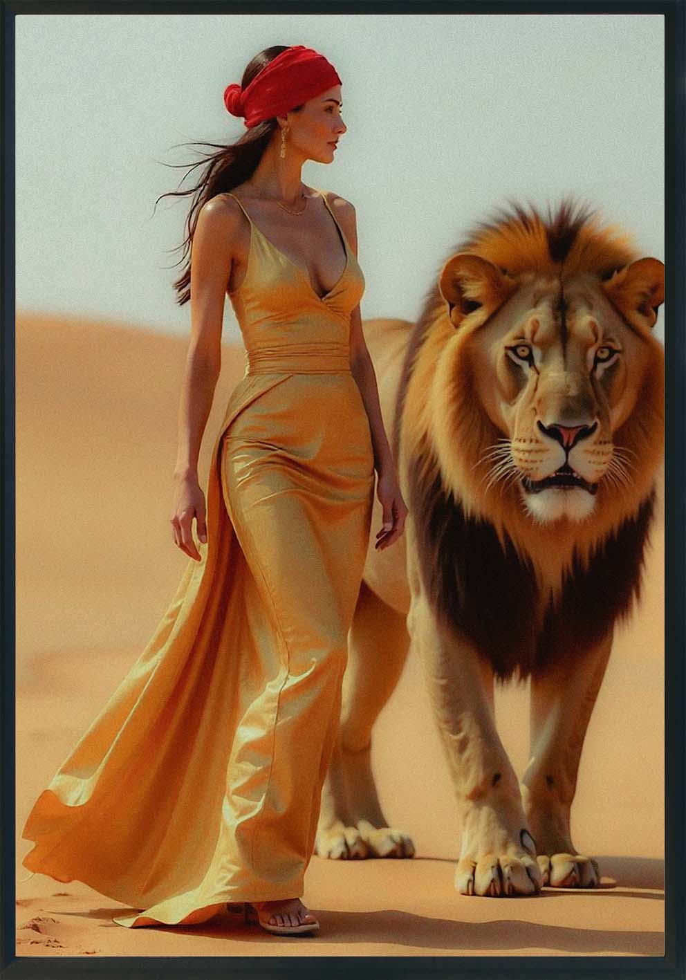 Bellezza selvaggia Quadro e poster d'autore CodD154