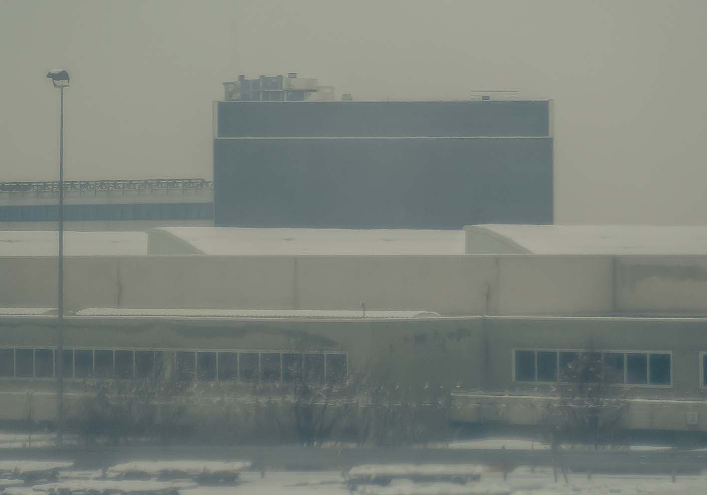 Winter fog author poster