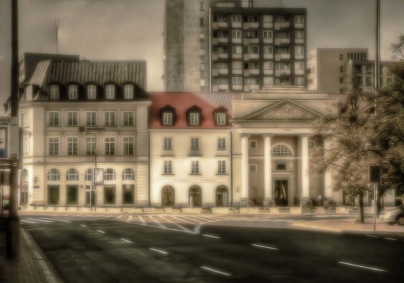 Varsavia poster d'autore