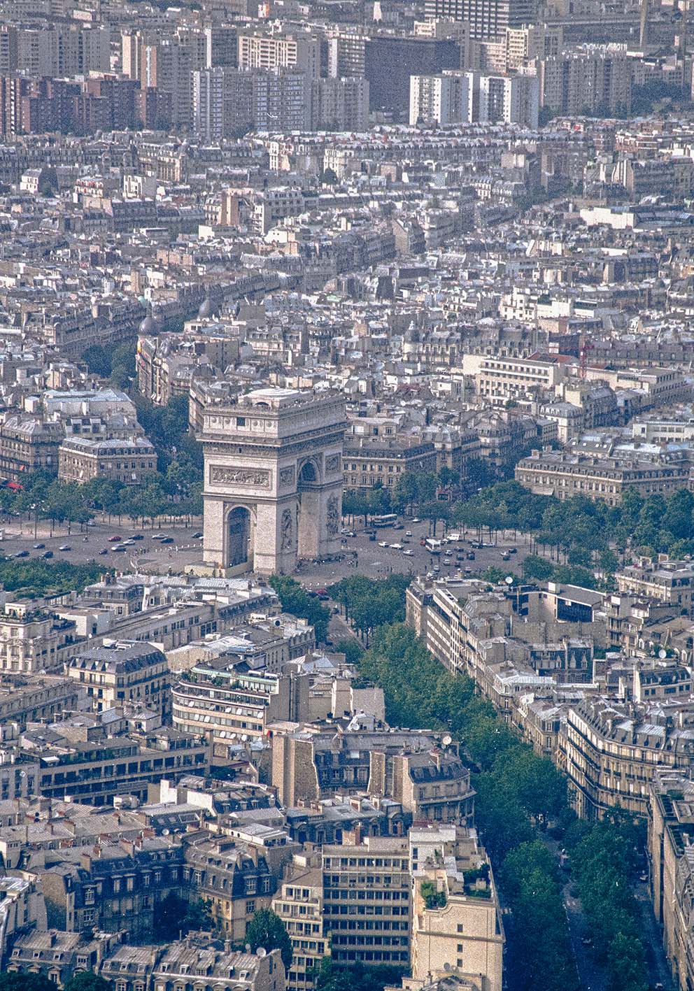 Arco di trionfo poster fotografico