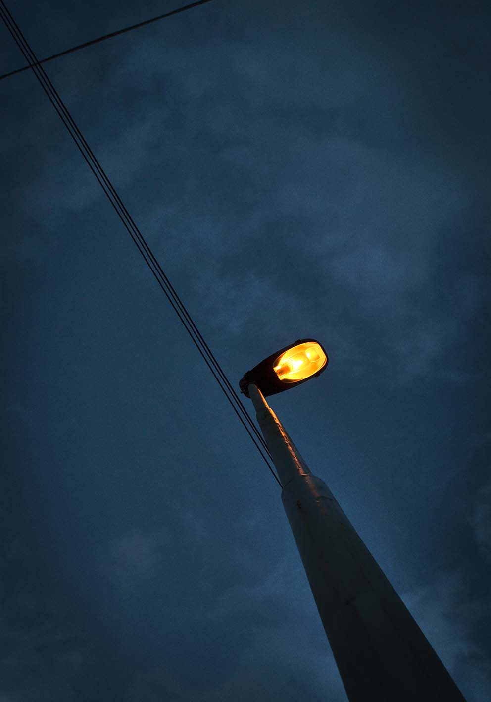 Luci al tramonto poster fotografico