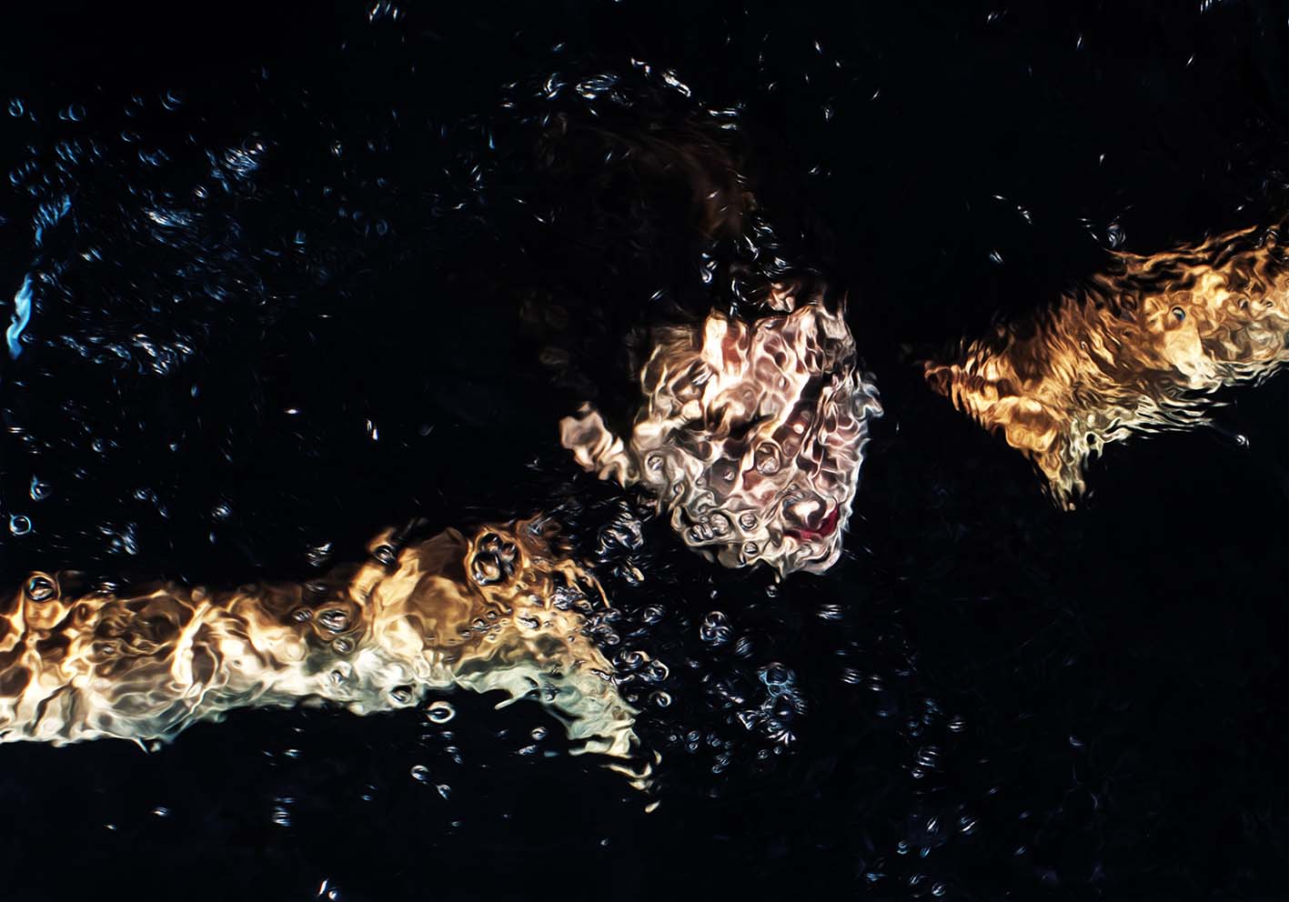 under water poster d'autore