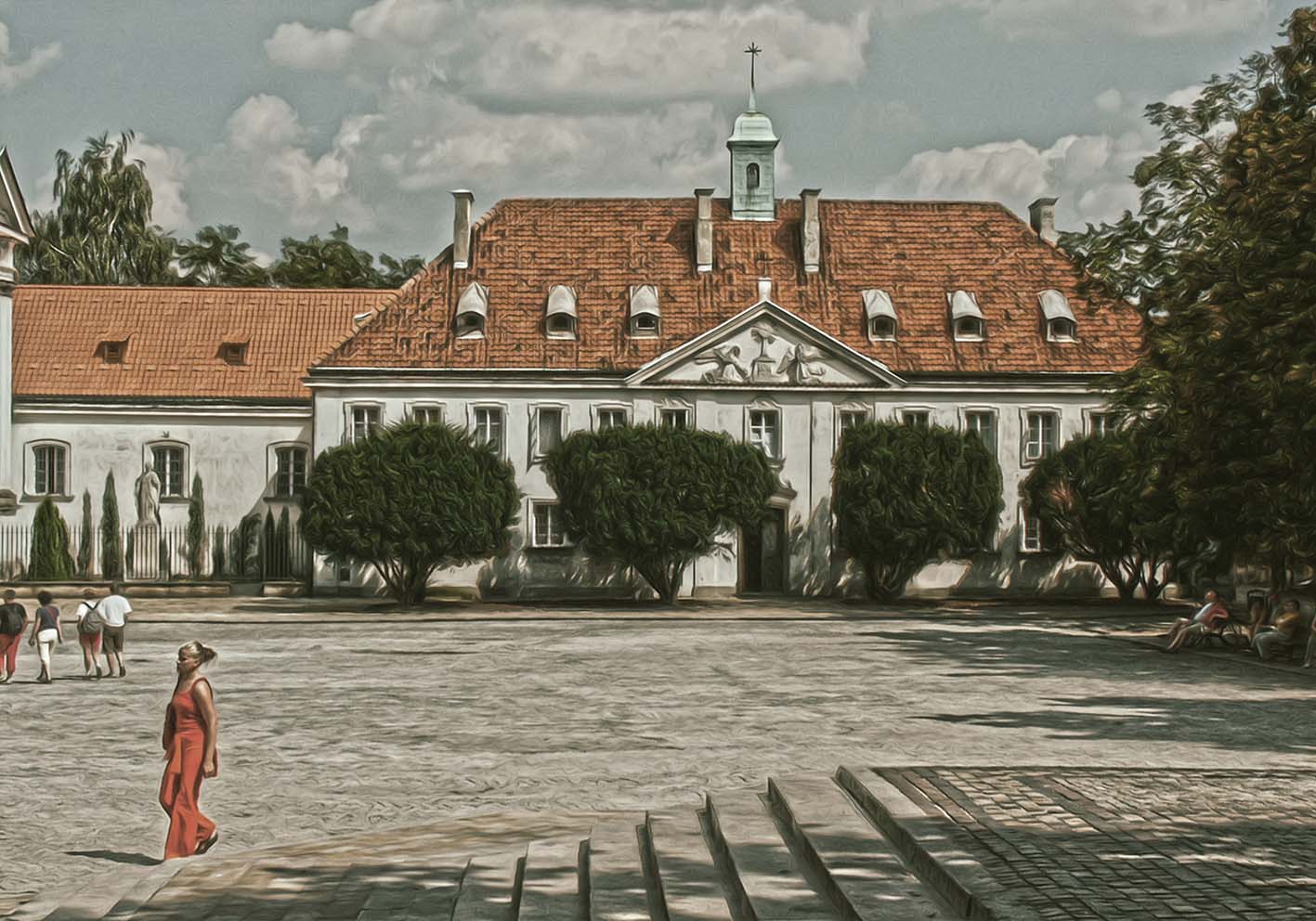 Varsavia d'estate poster d'autore