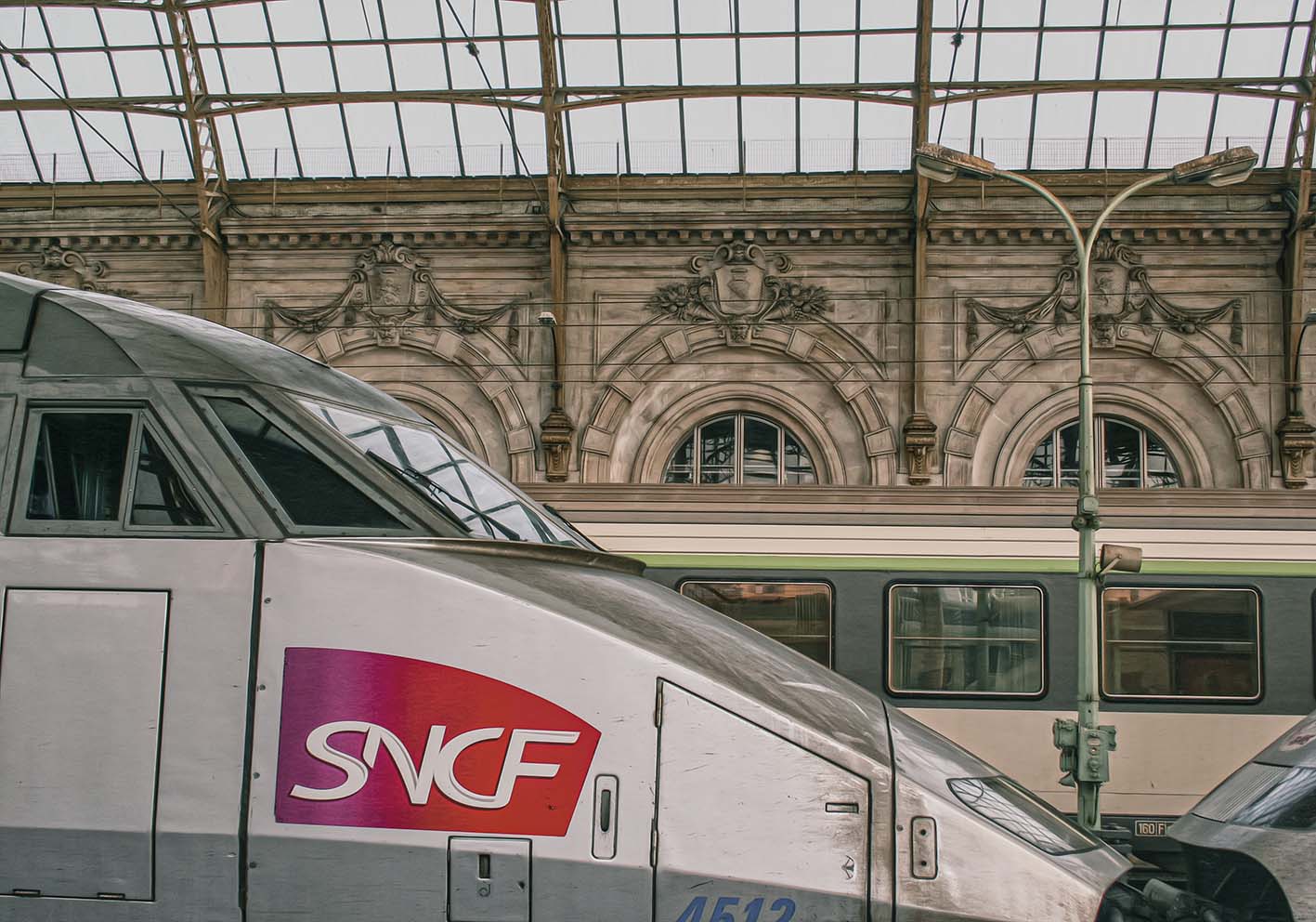 Ferrovie francesi poster d'autore
