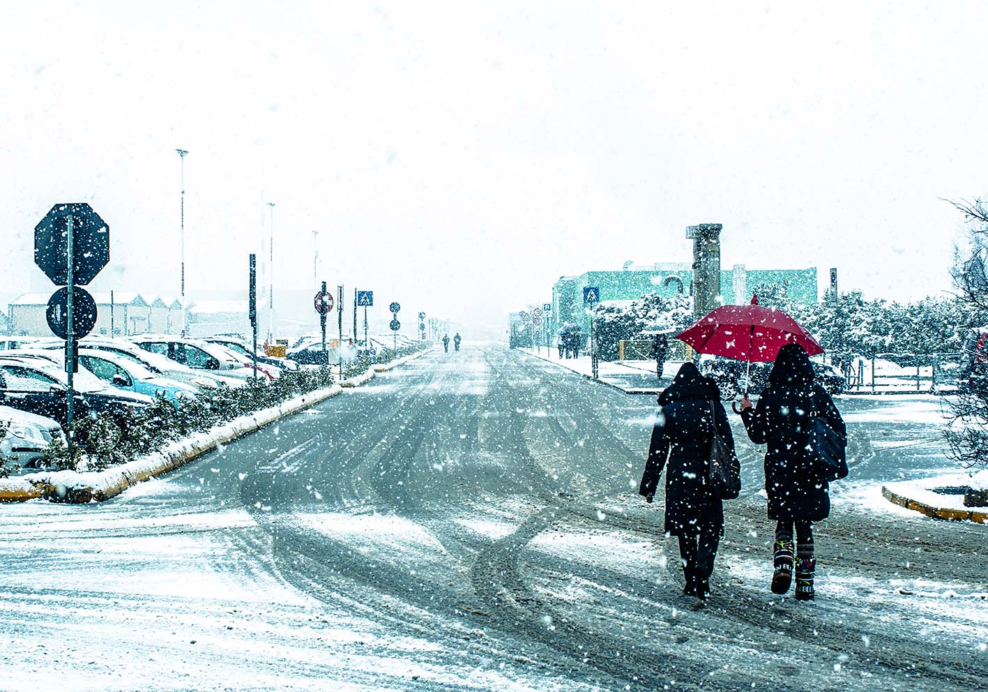 Un giorno di neve poster d'autore