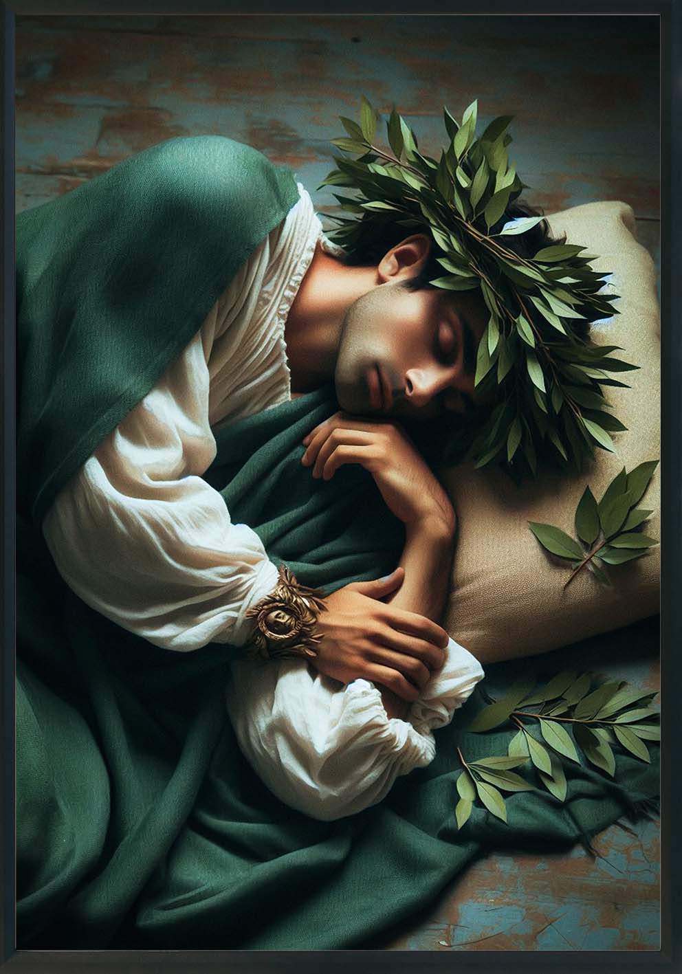 Il riposo della notte Quadro e poster d'autore CodD163