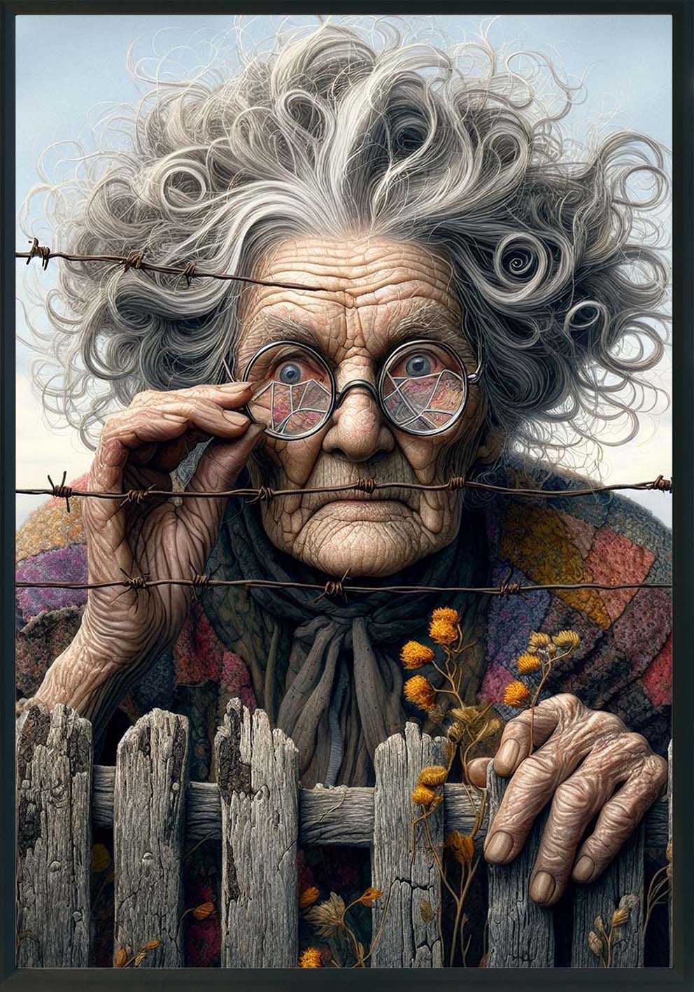 La sentinella del tempo Quadro e poster d'autore CodD158