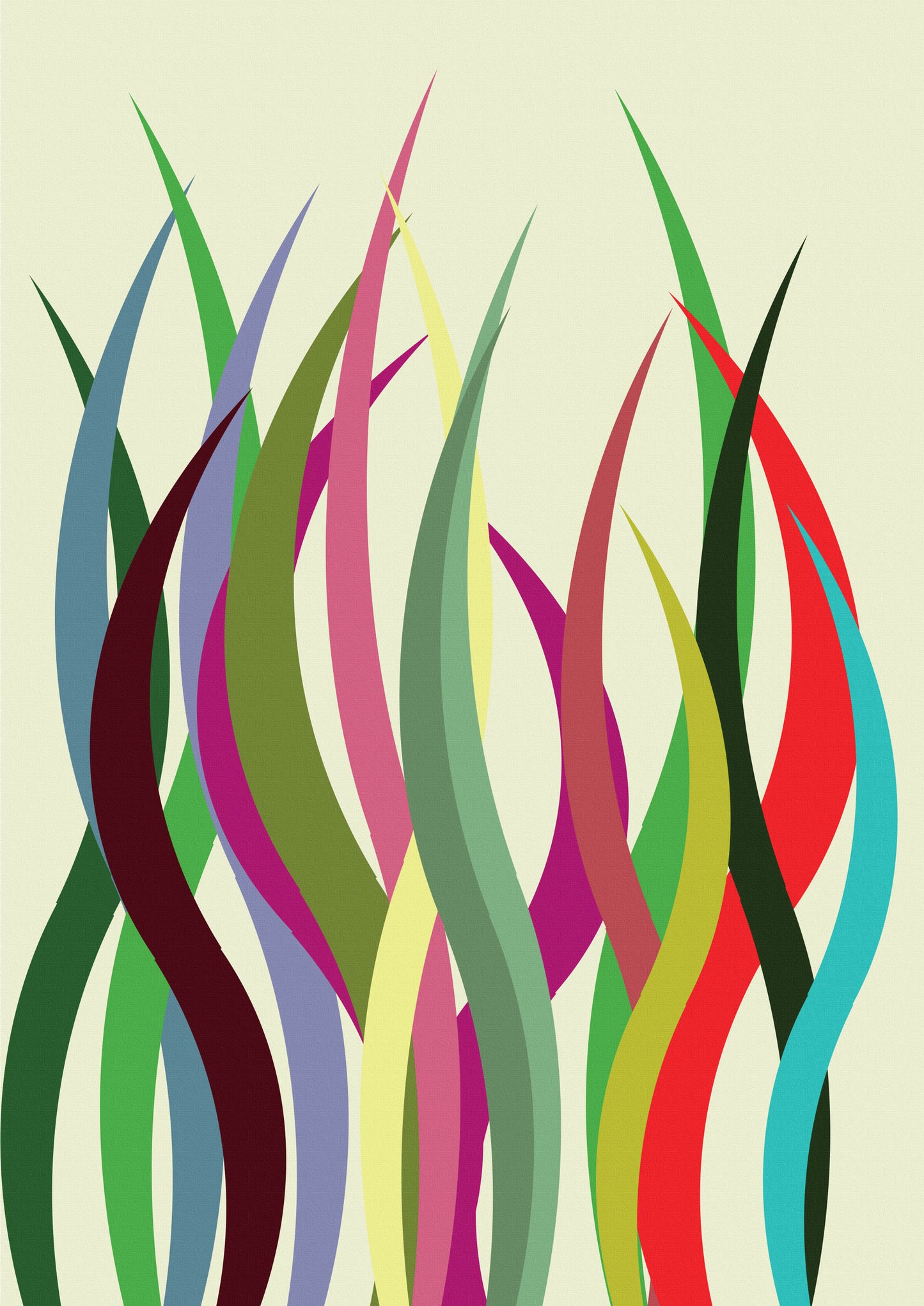 Danza Cromatica poster e quadro d'autore