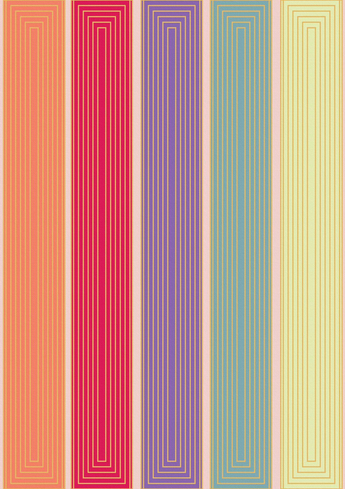 Infinity line poster d'autore