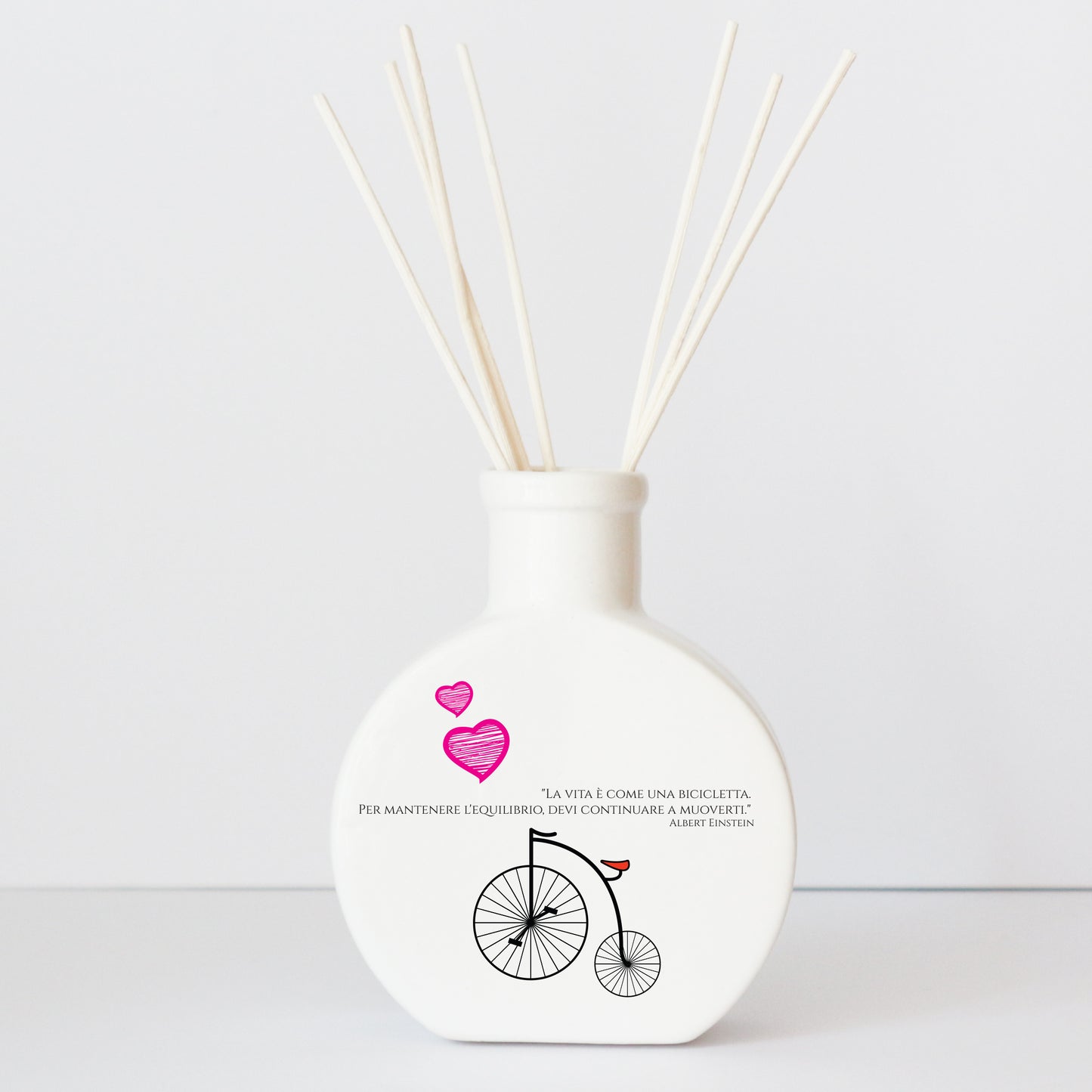 Profumatore in ceramica con grafica d’autore “Vita"