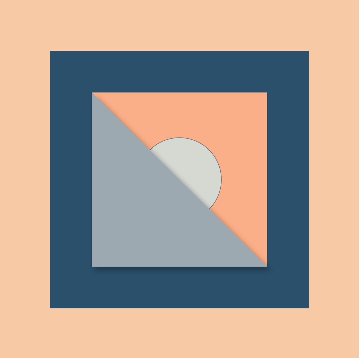 Tramonto poster d'autore