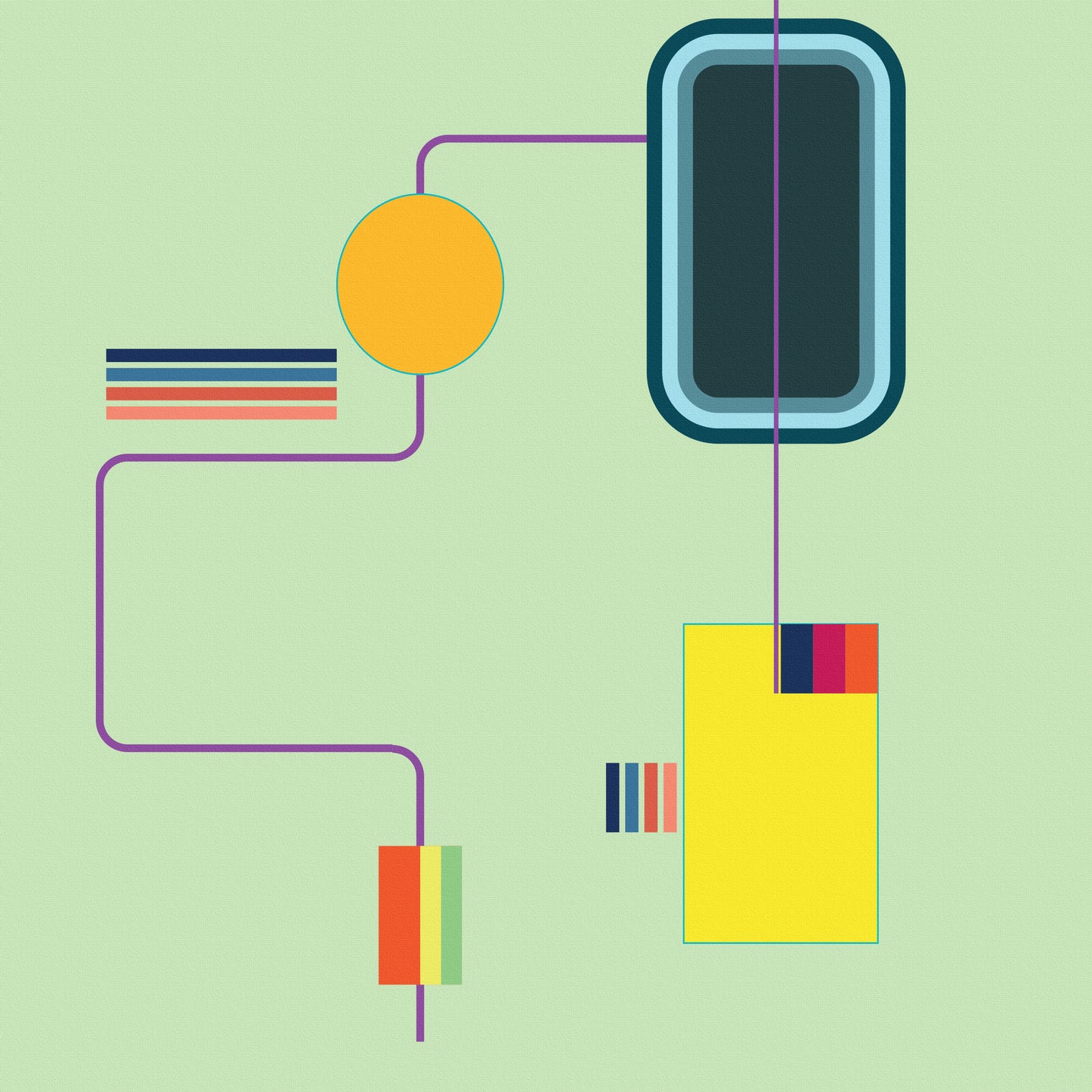 Pit stop poster d'autore