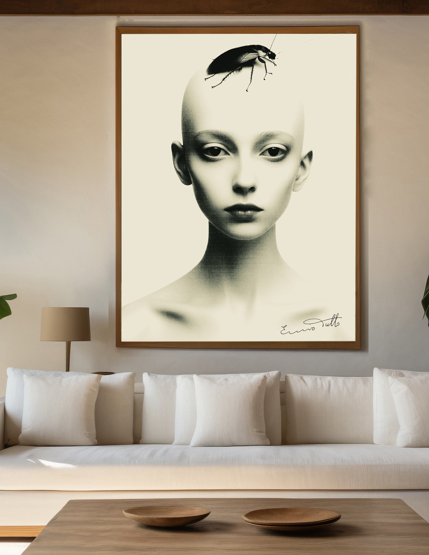 Riflessione surreale Quadro e poster d'autore CodD157