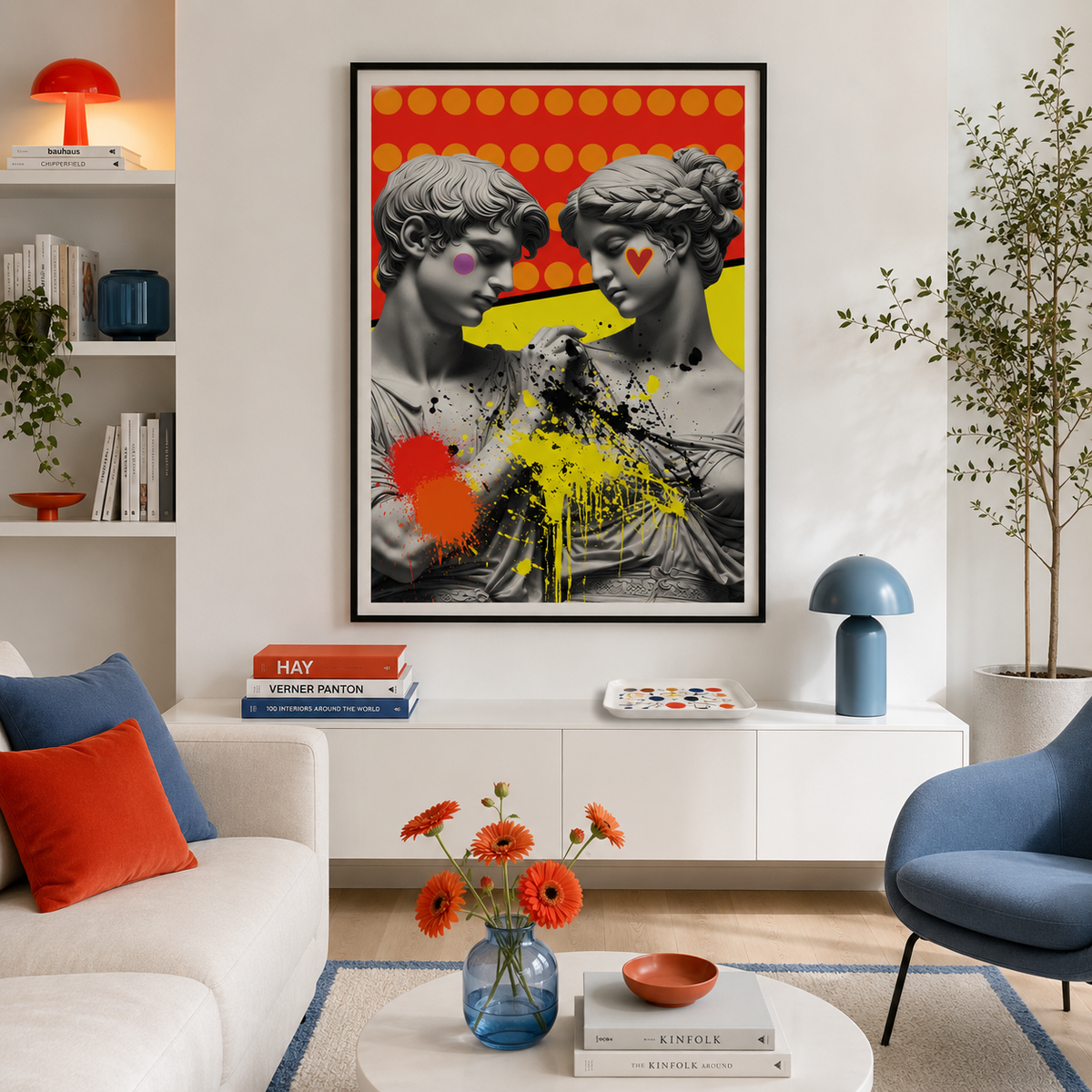 pop sculptures poster d'autore CodG86