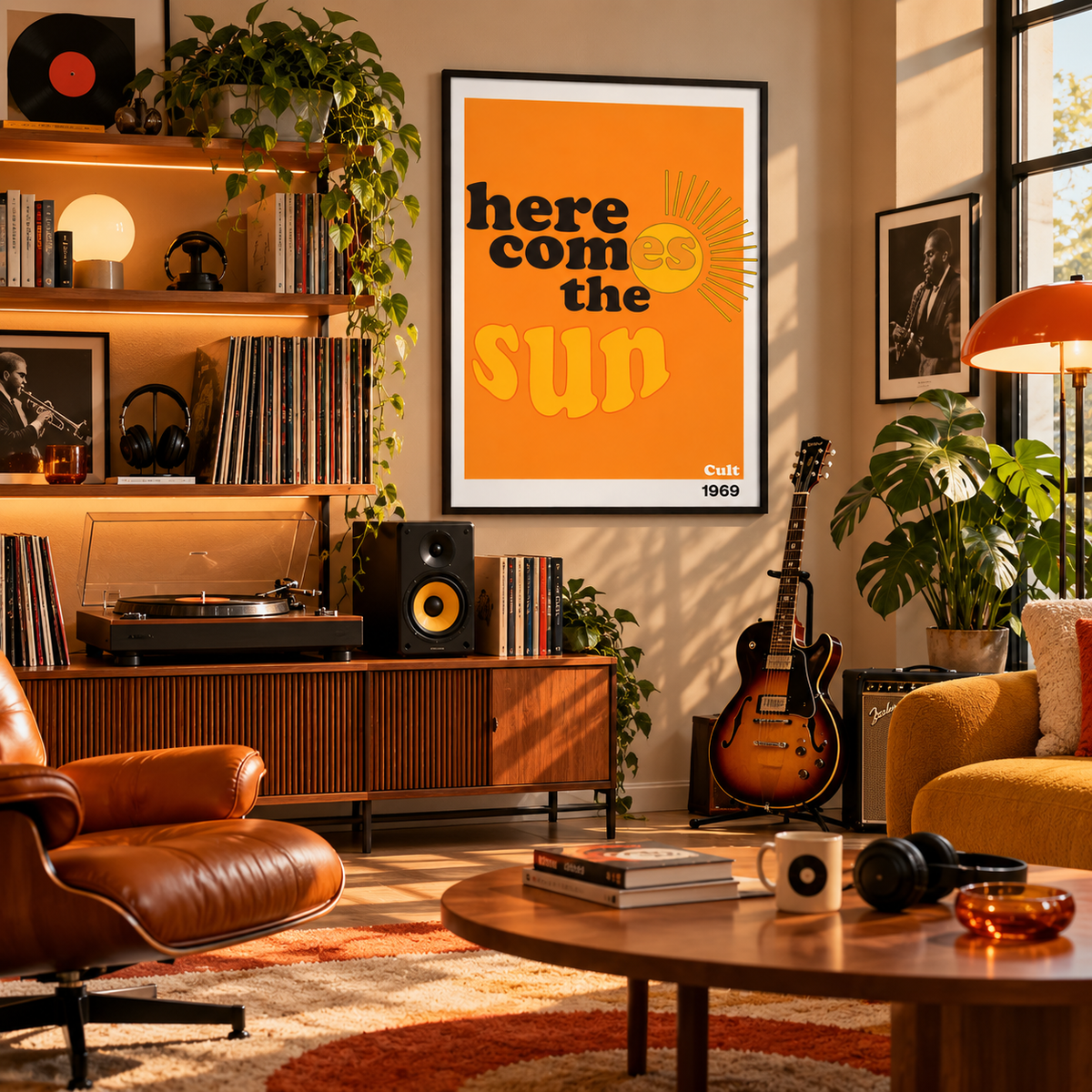 Here Comes the Sun poster d'autore CodG27