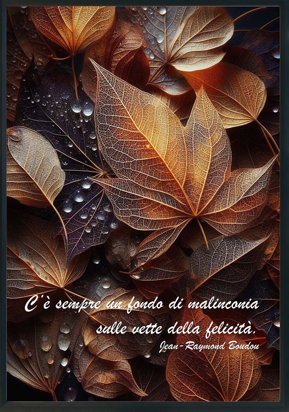 Autunno poster d'autore CodD34