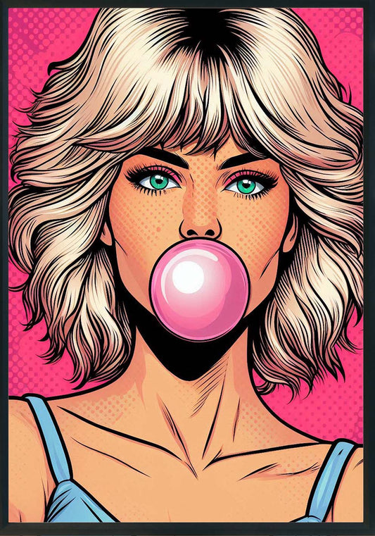 Bubble gum poster d'autore CodD36