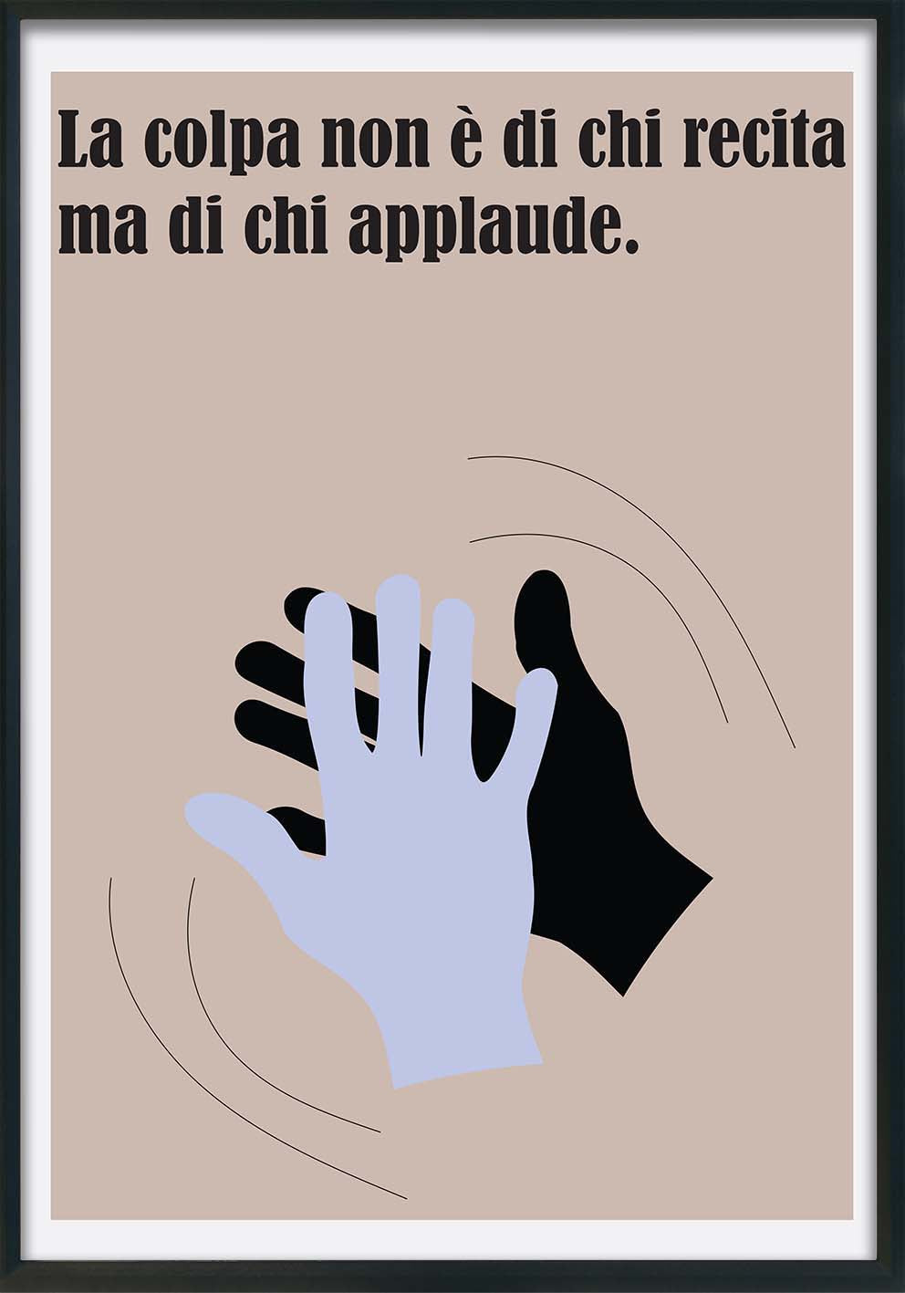 Applausi poster d'autore CodG28