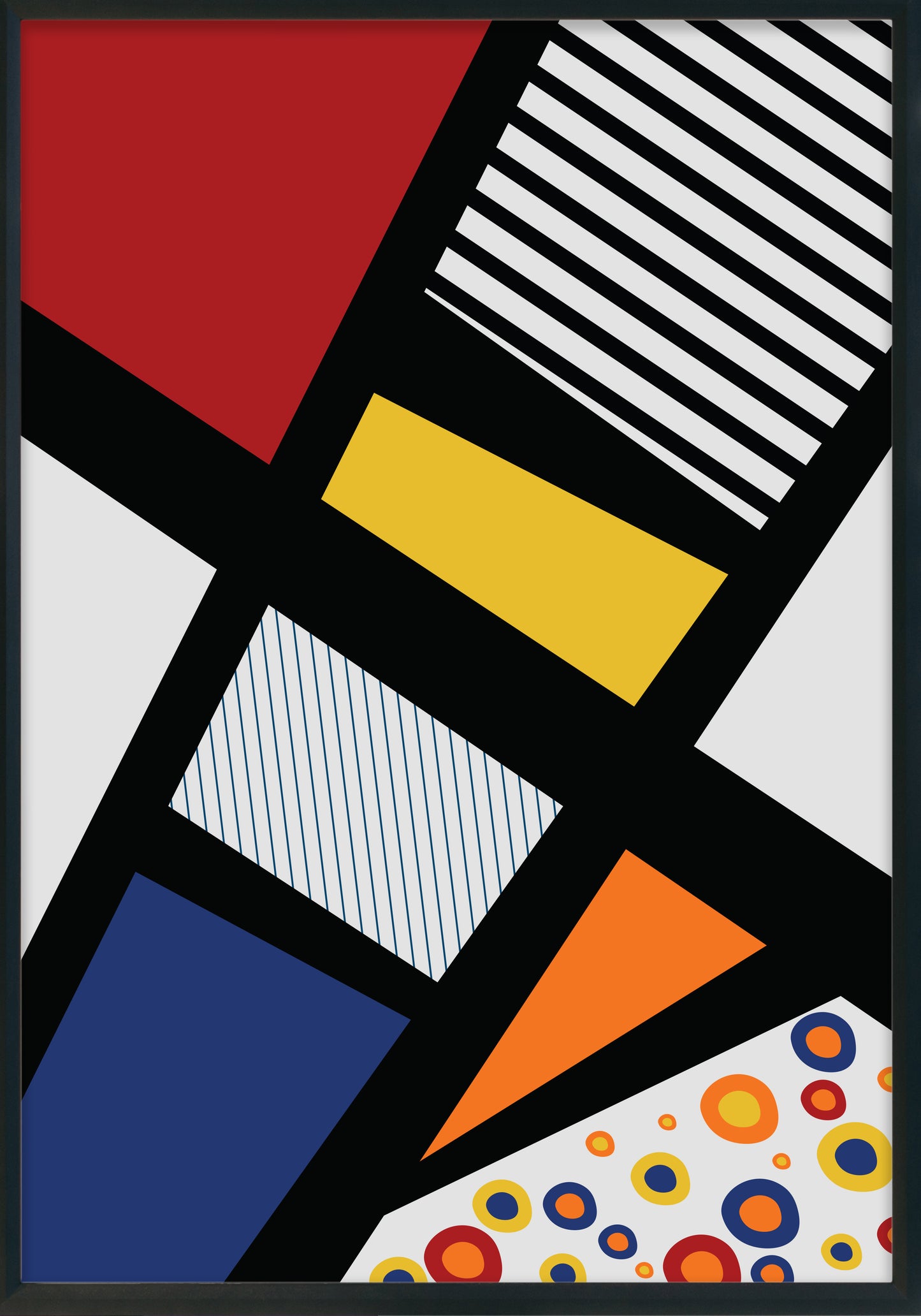 Minimal pop poster d'autore CodG63