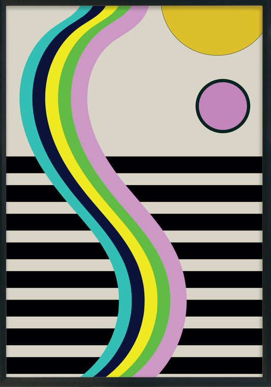 street abstract poster d'autore CodG75