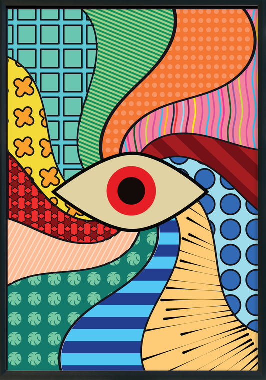 eye poster d'autore CodG85