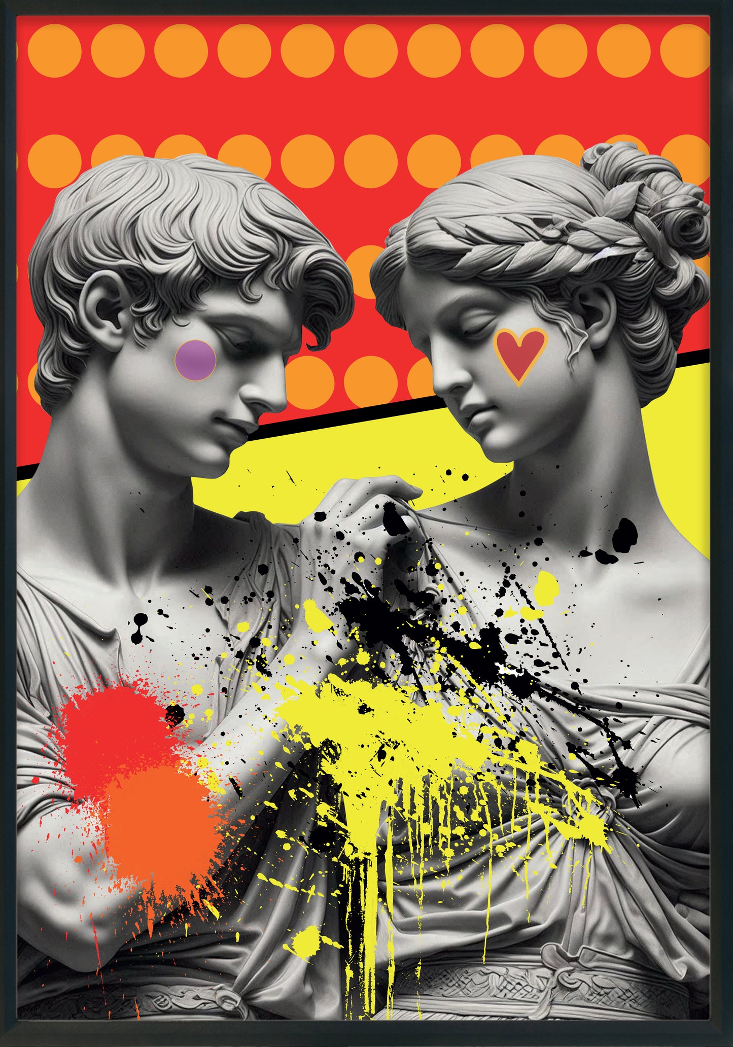 pop sculptures poster d'autore CodG86