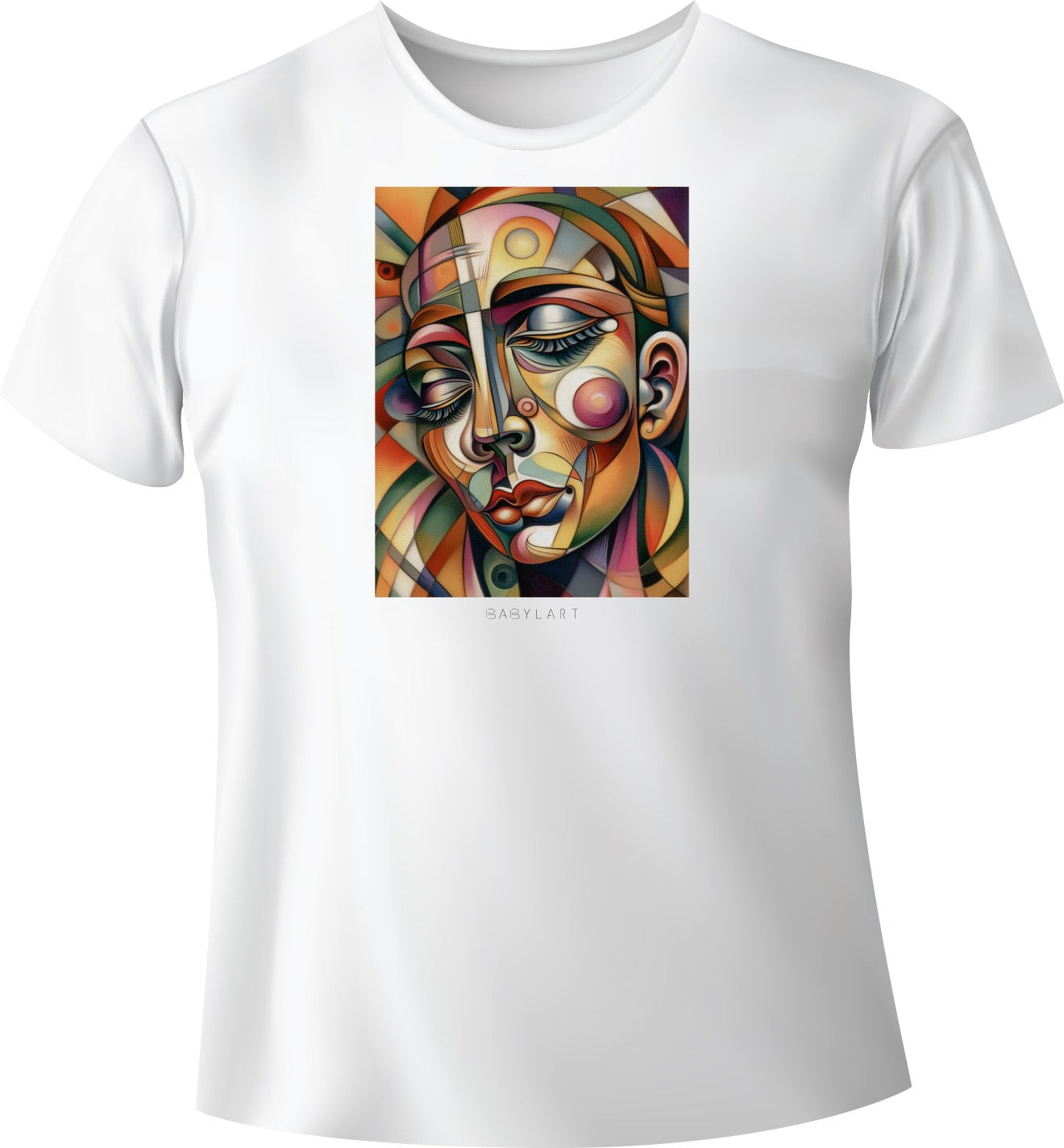 Dream in colors T-shirt girocollo bianca manica corta