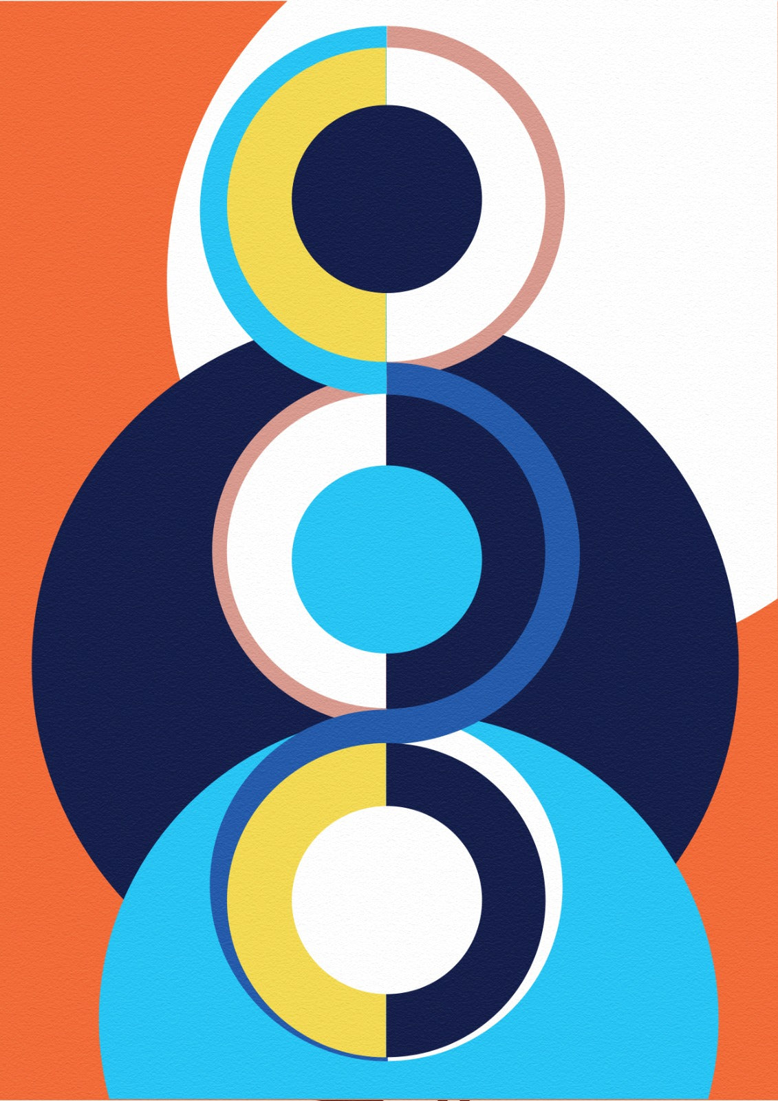 Equilibrio solare Quadro e poster d'autore Cod