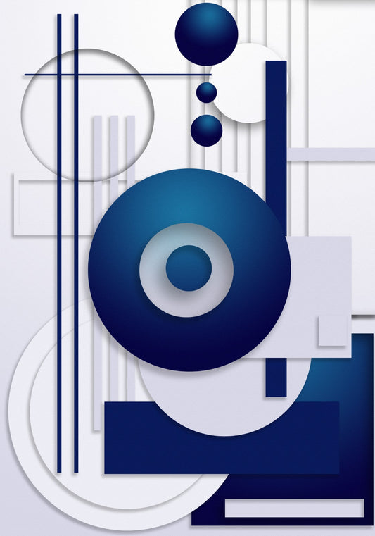 Geometrie sonore Quadro e poster d'autore Cod
