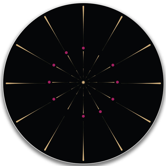 Fireworks Decorative Wall Plate