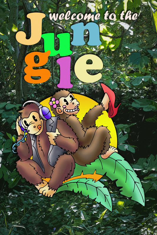 Jungle poster d'autore