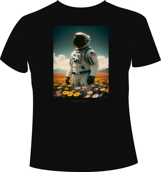 Newland T-shirt girocollo nera manica corta