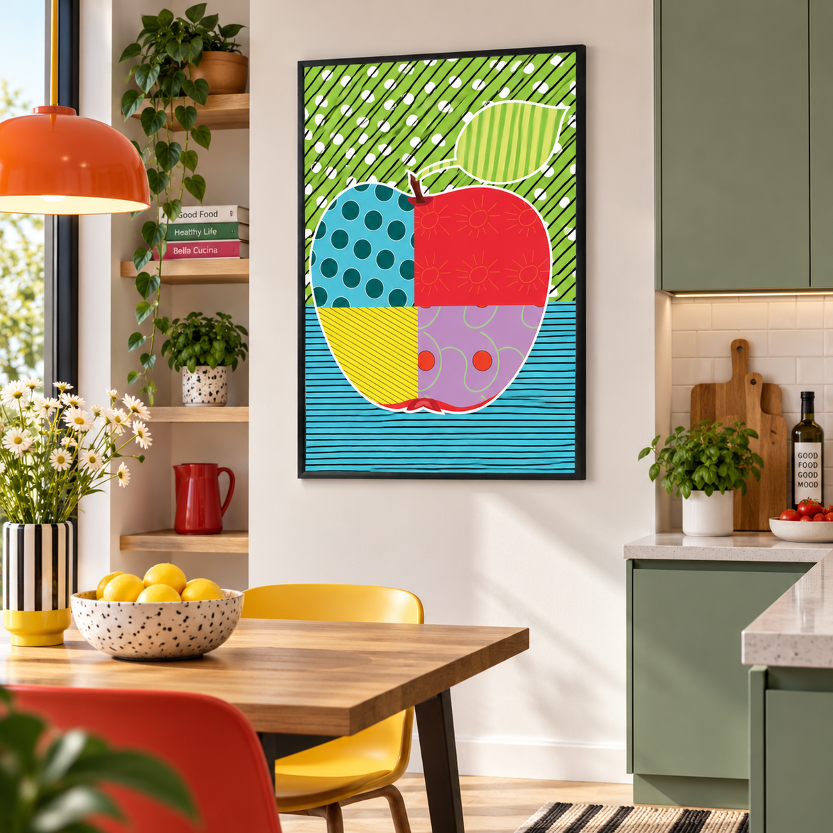 Free Apple poster d'autore CodG72