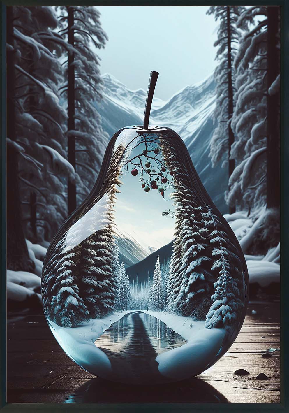 Quadro "Pera d'inverno" – arte moderna su tela Cod 206