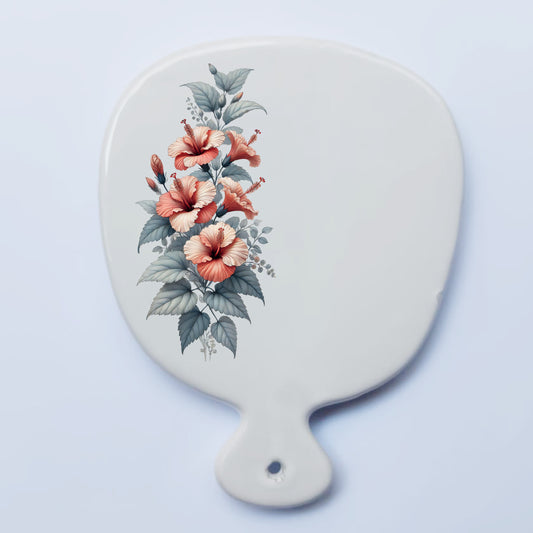 Tagliere/vassoio in ceramica Bucolico – omaggio arte classico romantica