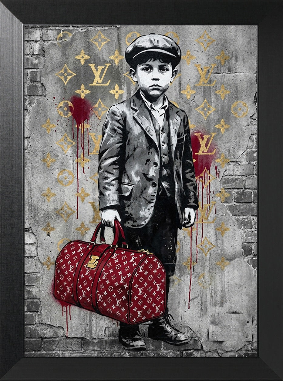 Street Luxury Boy – Poster Urban Art– Stampa su Tela ccodD642